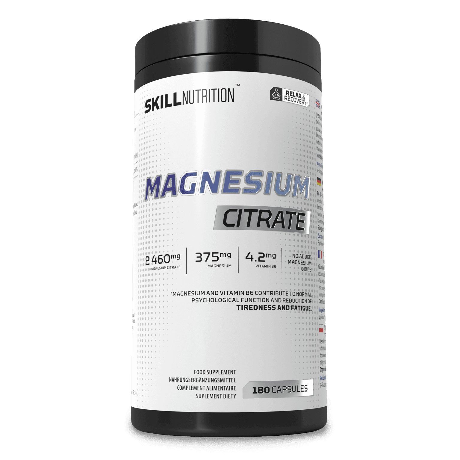 Magnesium Citrate – Muscle Function, Recovery & Vitality