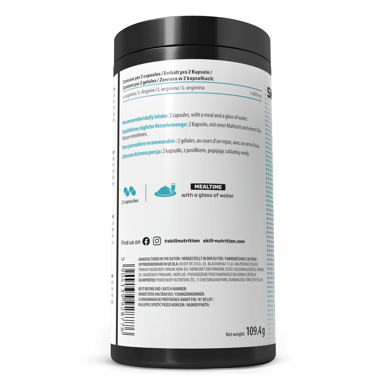 SPC0450120 L-Arginine, 1600 mg [L] (frog).png