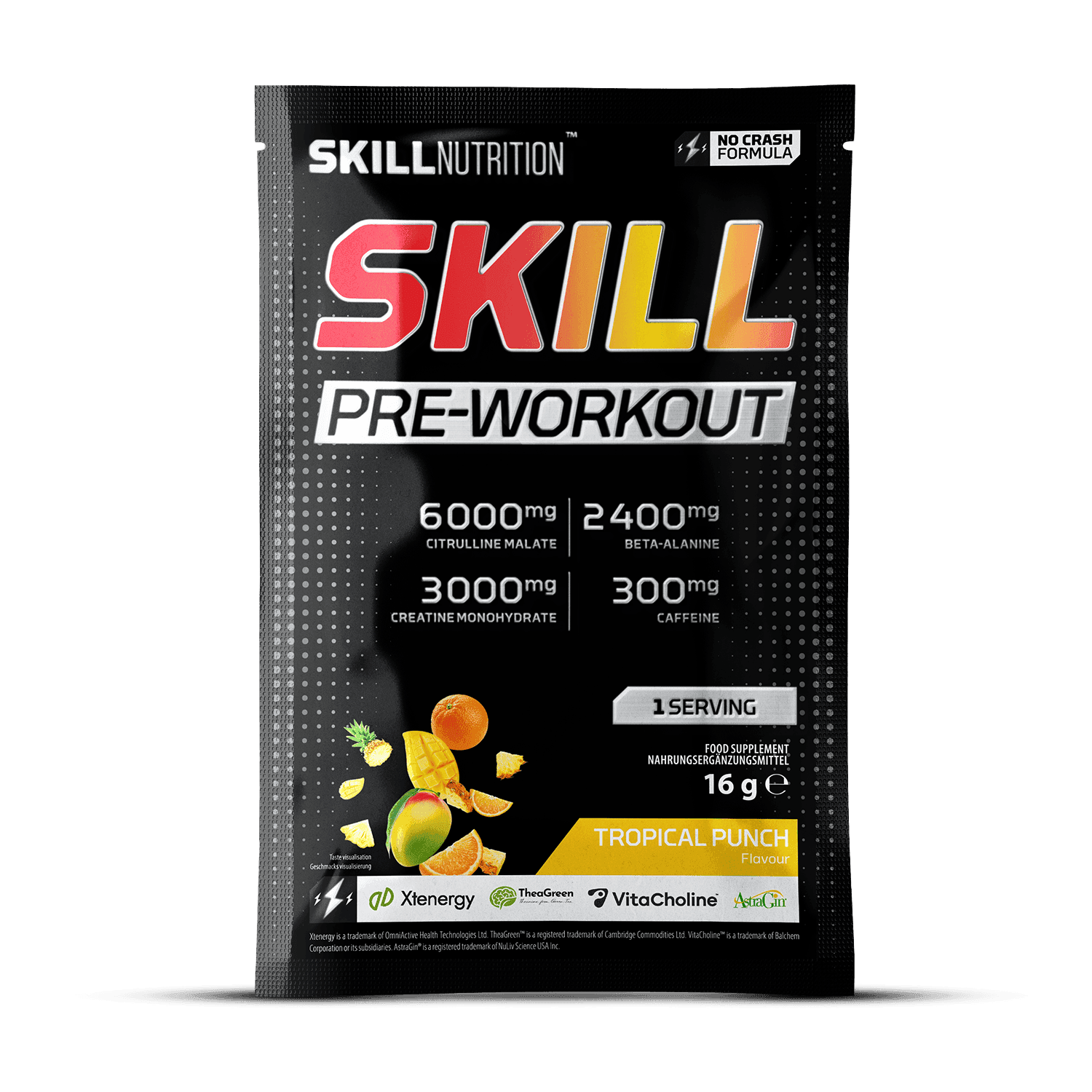 saszetka Pre-Workout Tropical Punch skill