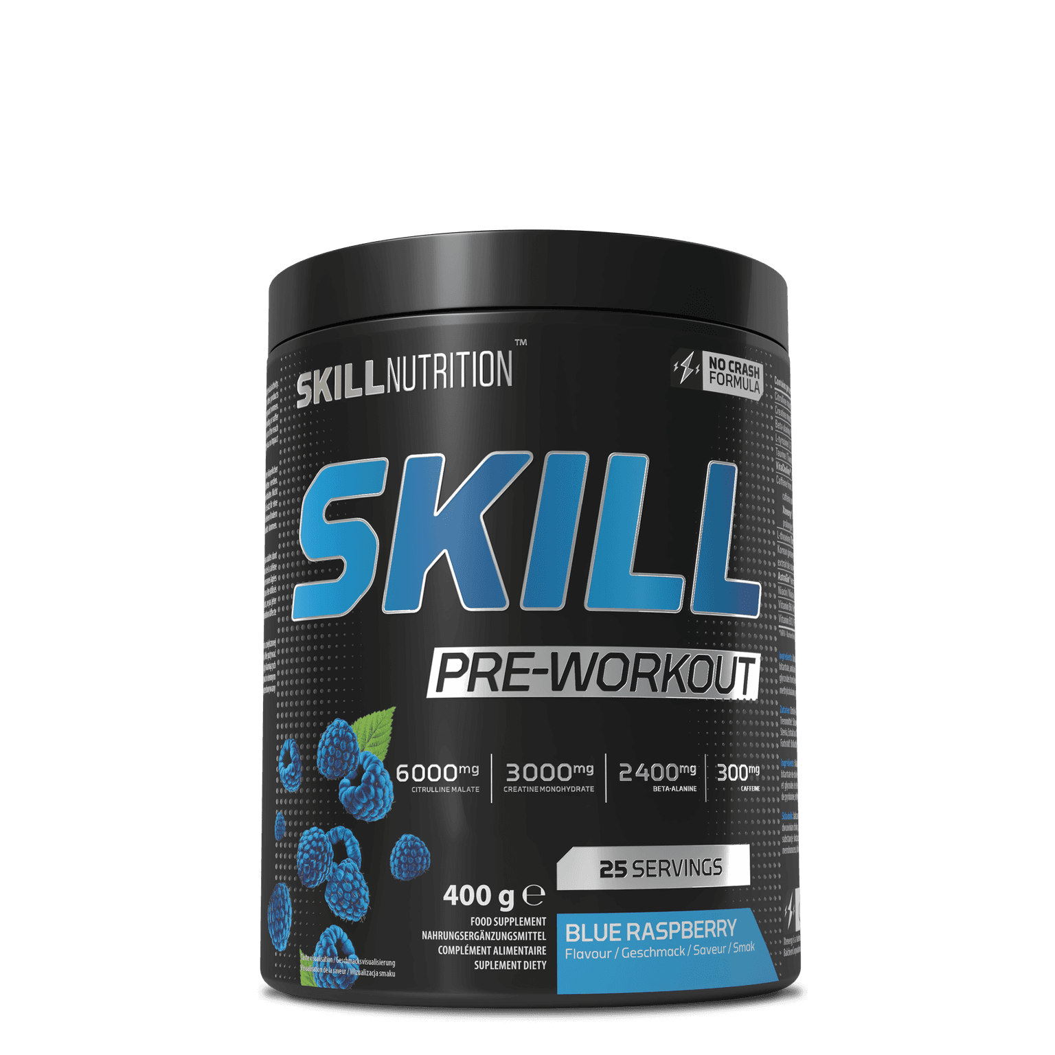 Skill Pre-Workout Blue Raspberry – High-Intensity Training Support