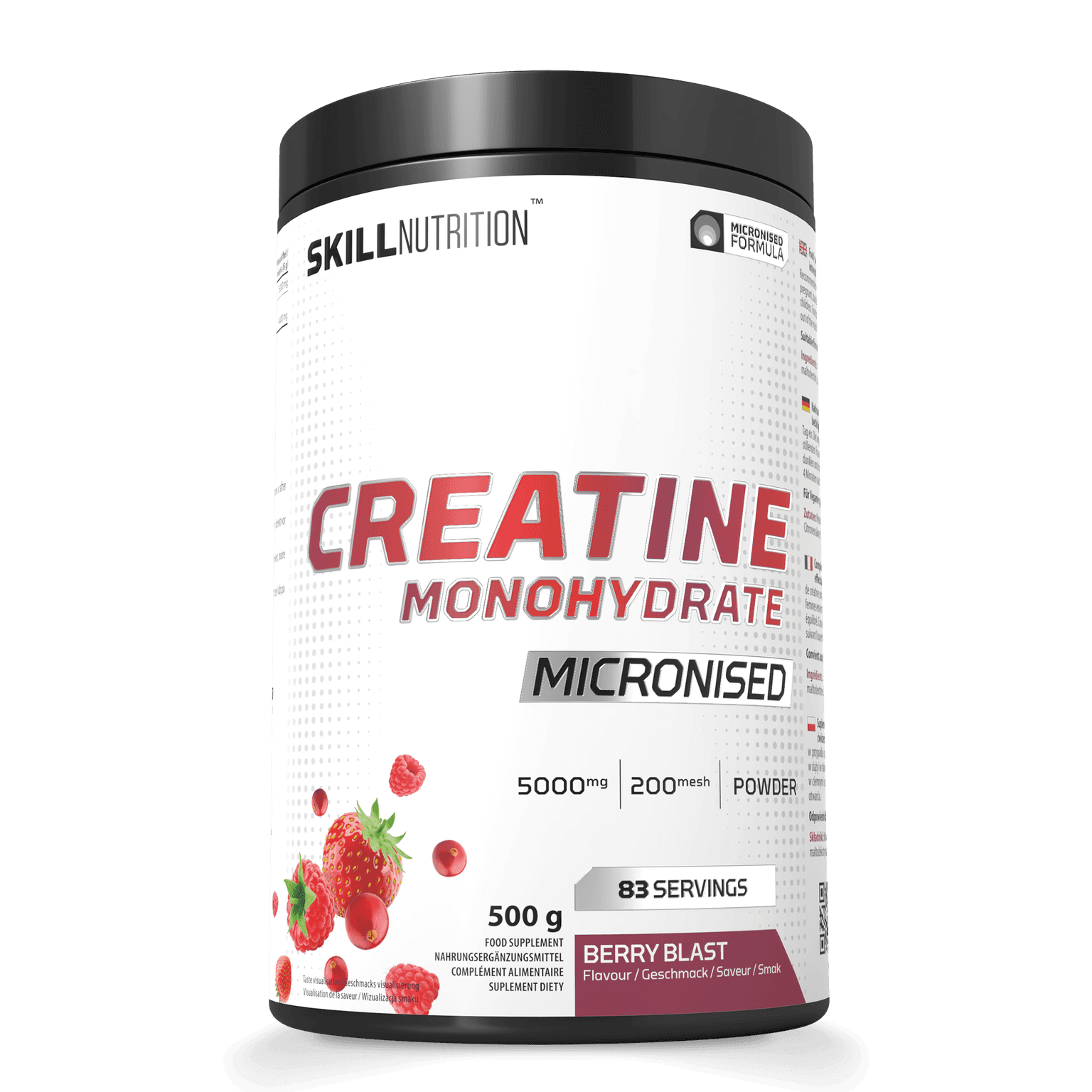 Créatine Monohydrate Micronisée Berry Blast