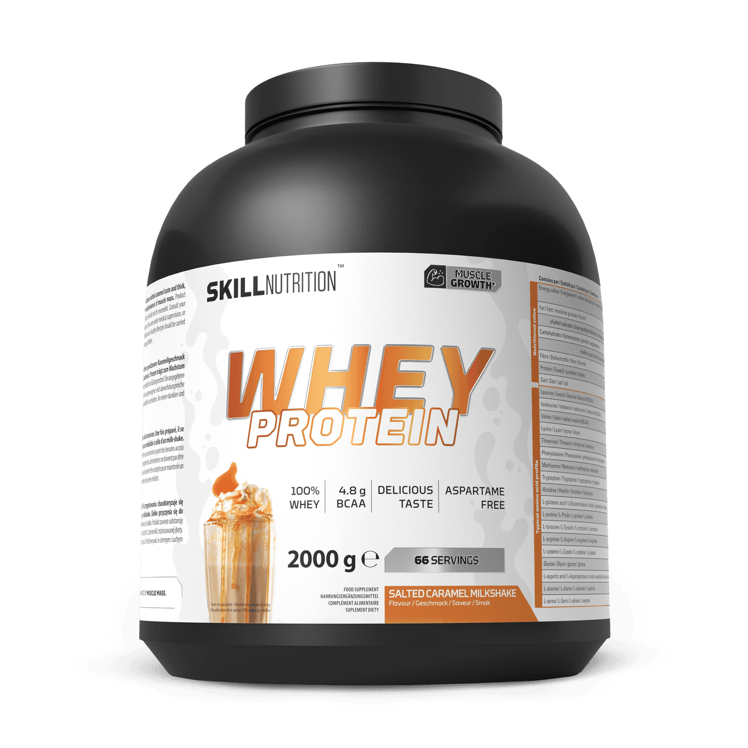 Whey Protein Salted Caramel Milkshake